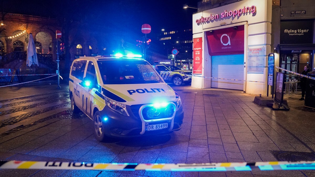 Flere skudd avfyrt ved Arkaden shoppingsenter på Karl Johan