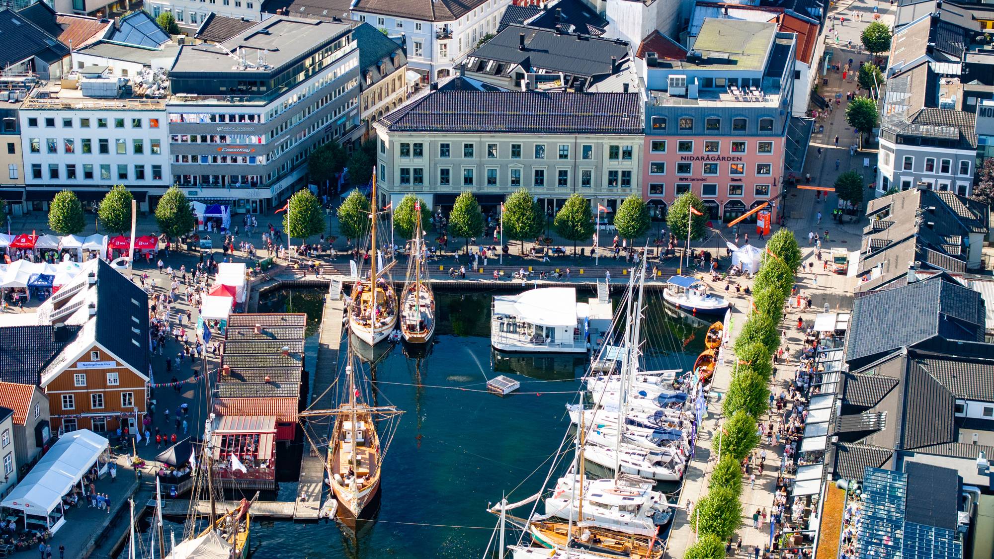 
Pollen i Arendal.