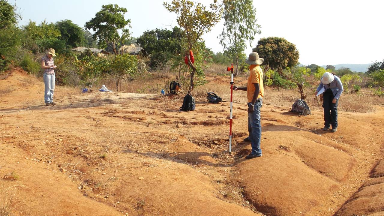Utgravinger i Karonga, Malawi.