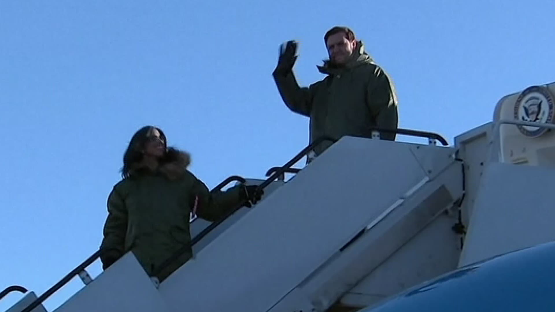Visepresident J.D. Vance har landa på Grønland