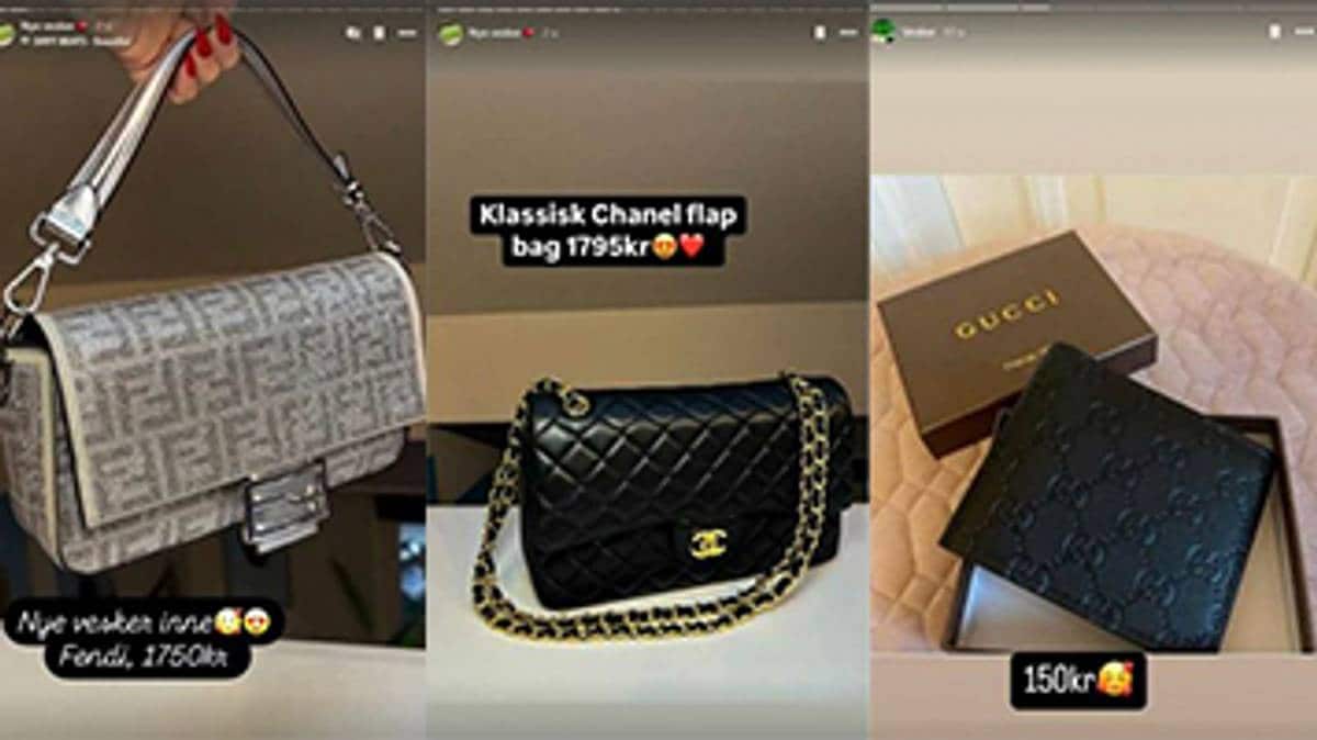 Svensker siktet for å selge falske luksusmerker – beslagla 12 sekker