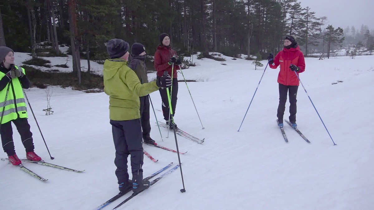 Lærte skiteknikk av pensjonert skiskytter: – En god lærer