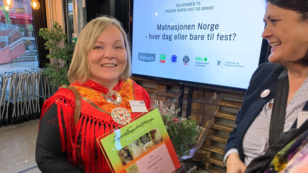 Máret Rávdná Buljo vant matkulturpris