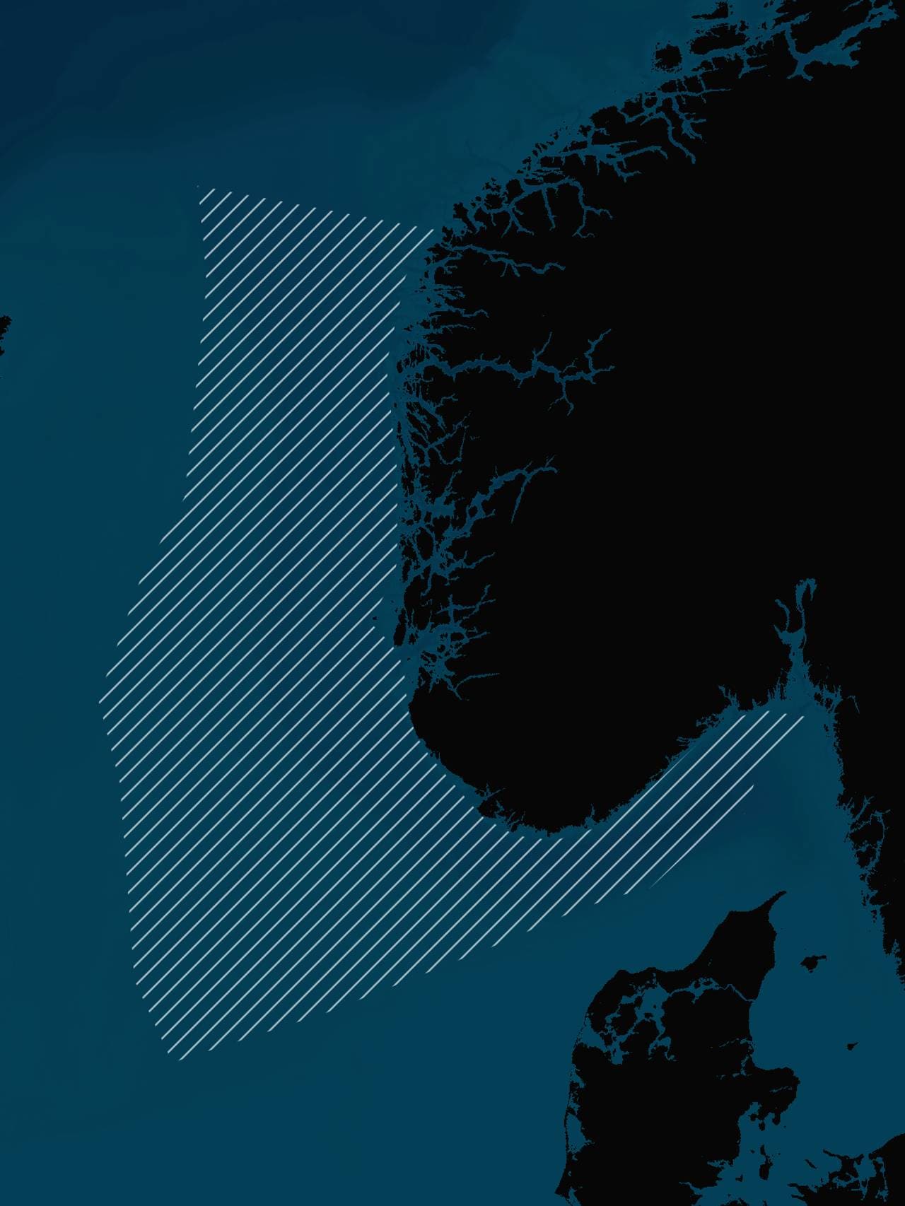 Kartet viser forvaltningsområdet som kalles «Nordsjøen».