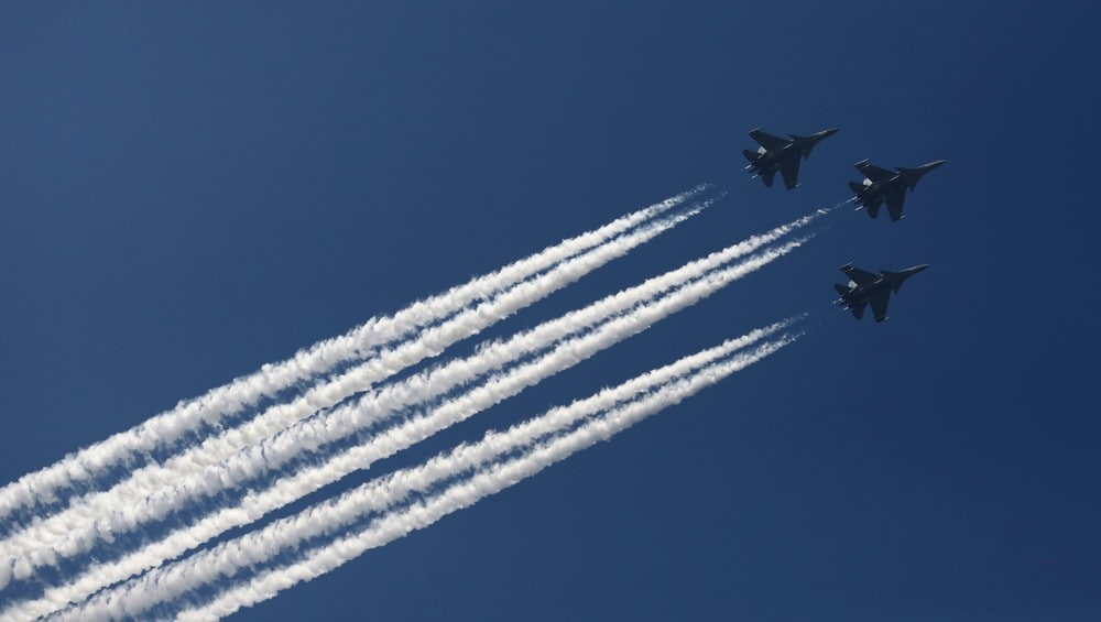 Fly over New Delhi