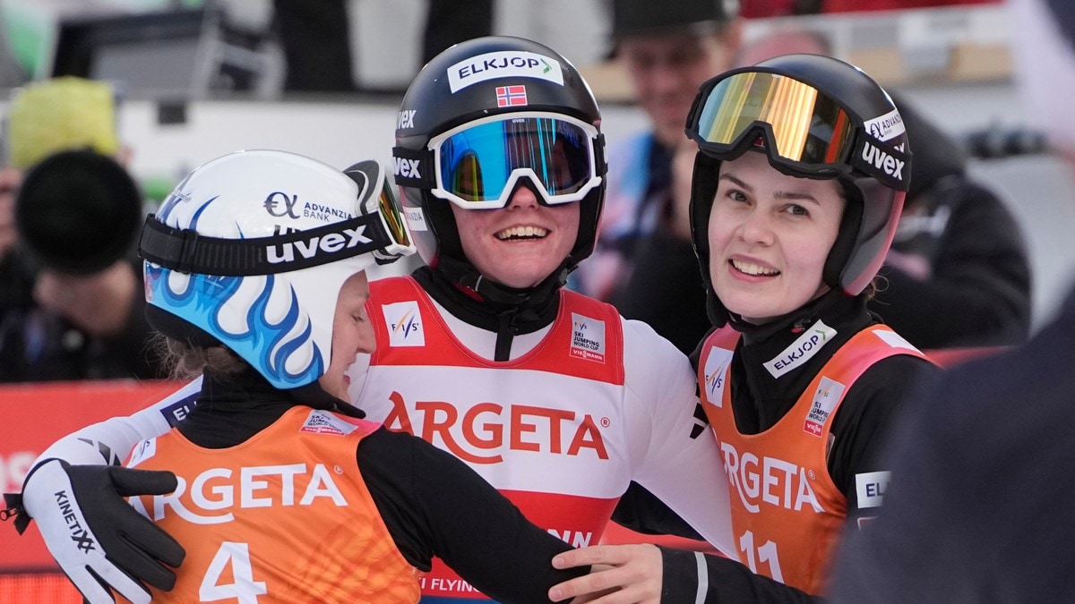 Eirin Maria Kvandal nummer to i Planica &ndash; suverene Prevc fl&oslash;y lengst og vant