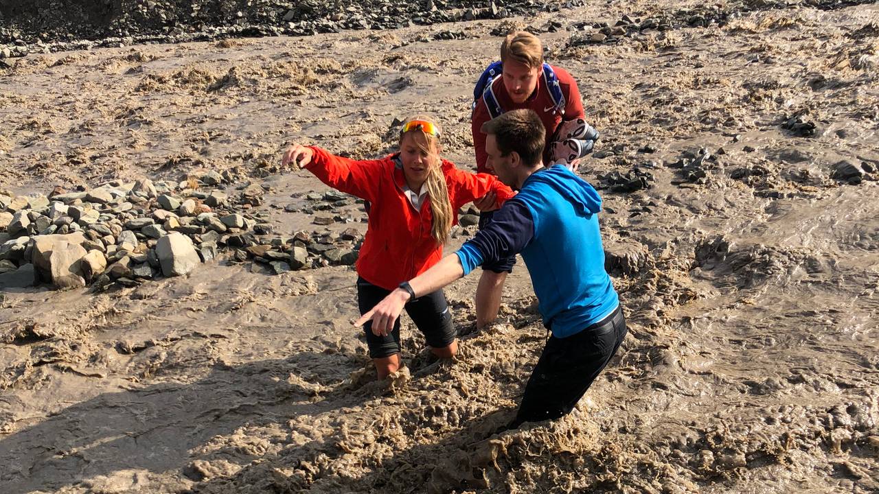 Mye smeltevann i longyearbyen