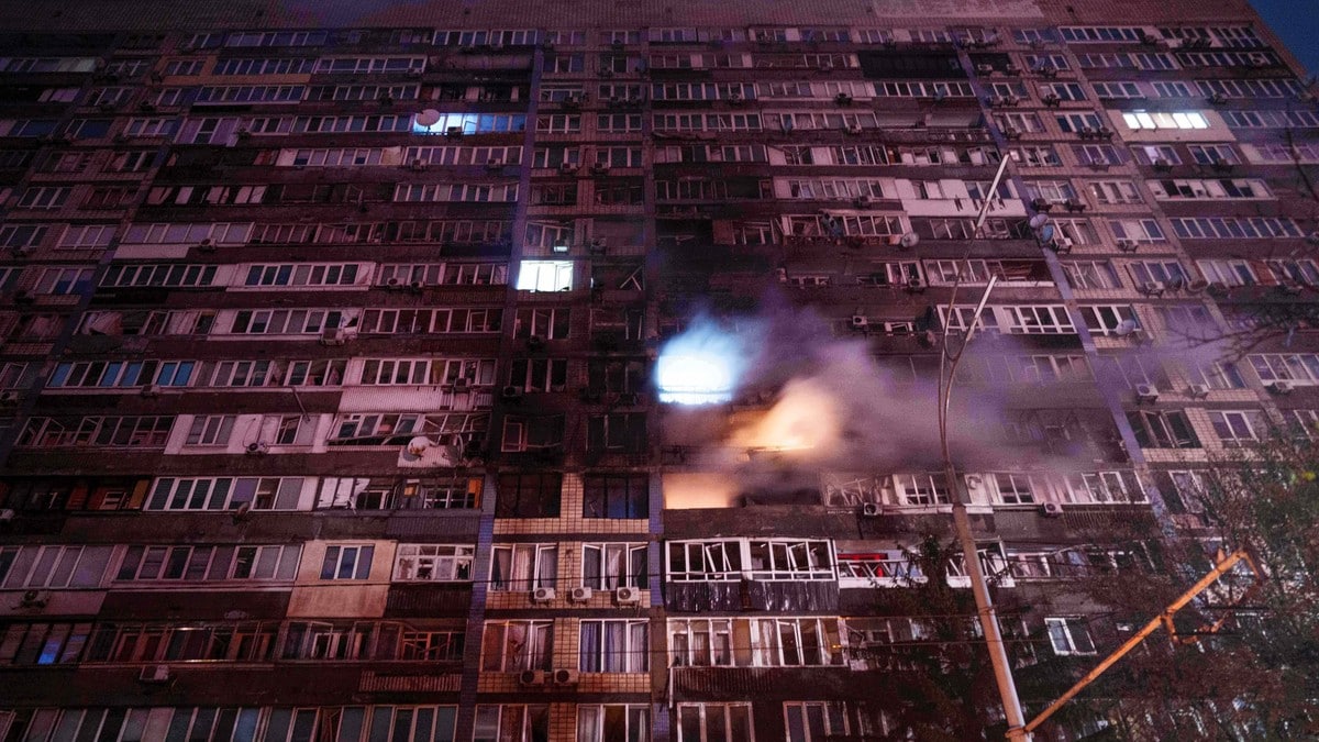 Guvernør: – En tung natt i Ukraina