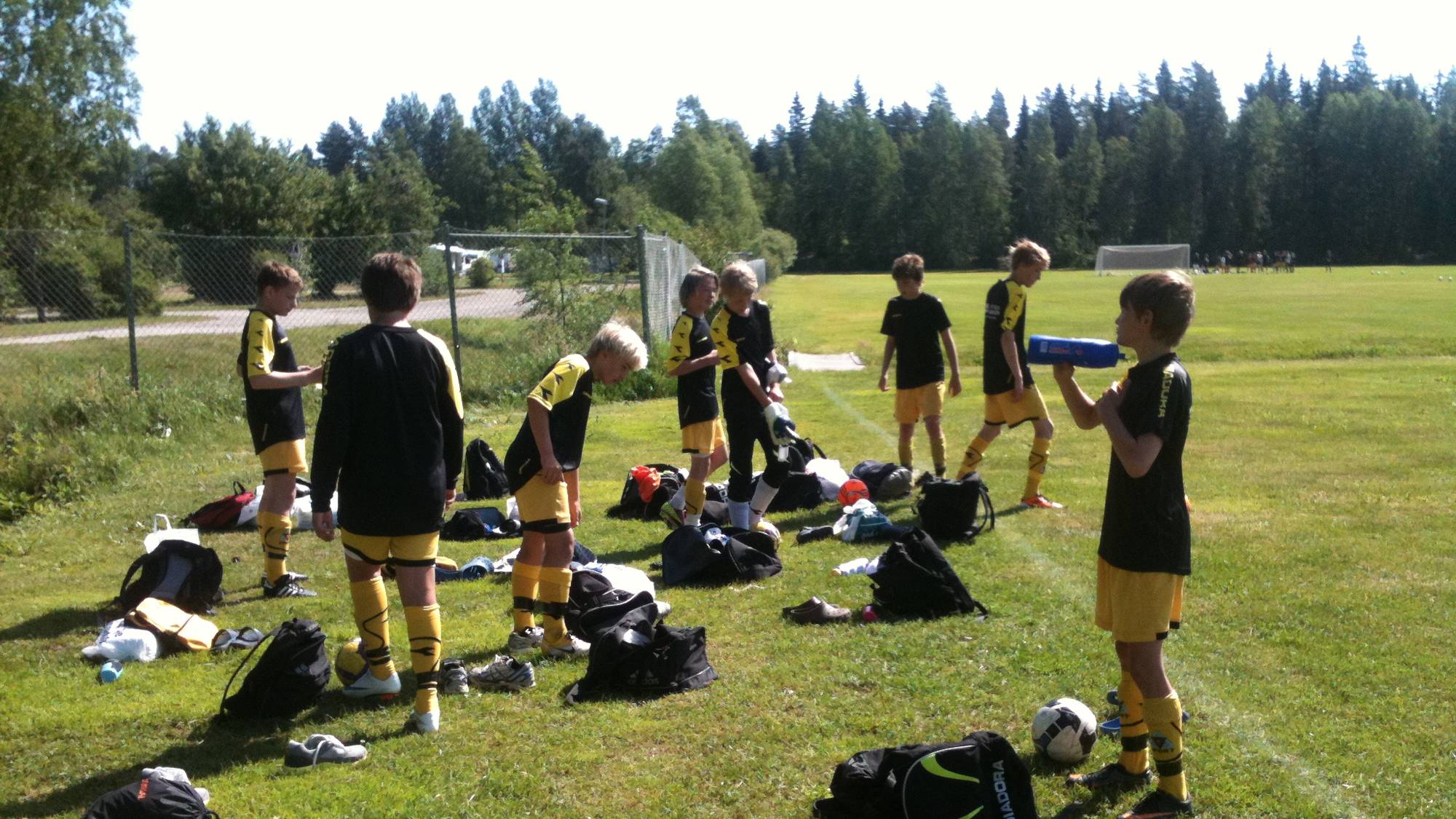 Guttelaget Bodø/Glimt på cup i Piteå.