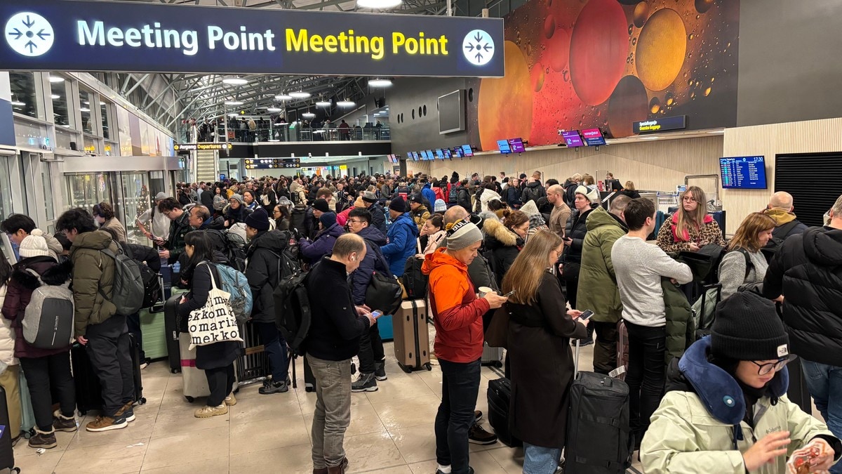 Full stans ved Tromsø lufthamn