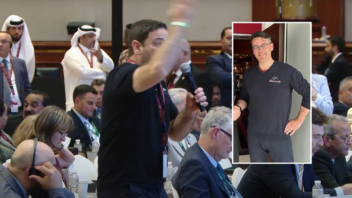 Hamna midt i valkaos i Qatar: – Dei slo i lufta og skreik