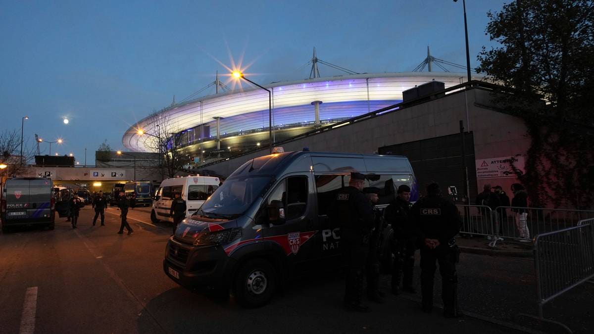 Politiet i Paris ruster opp før Israel-kamp