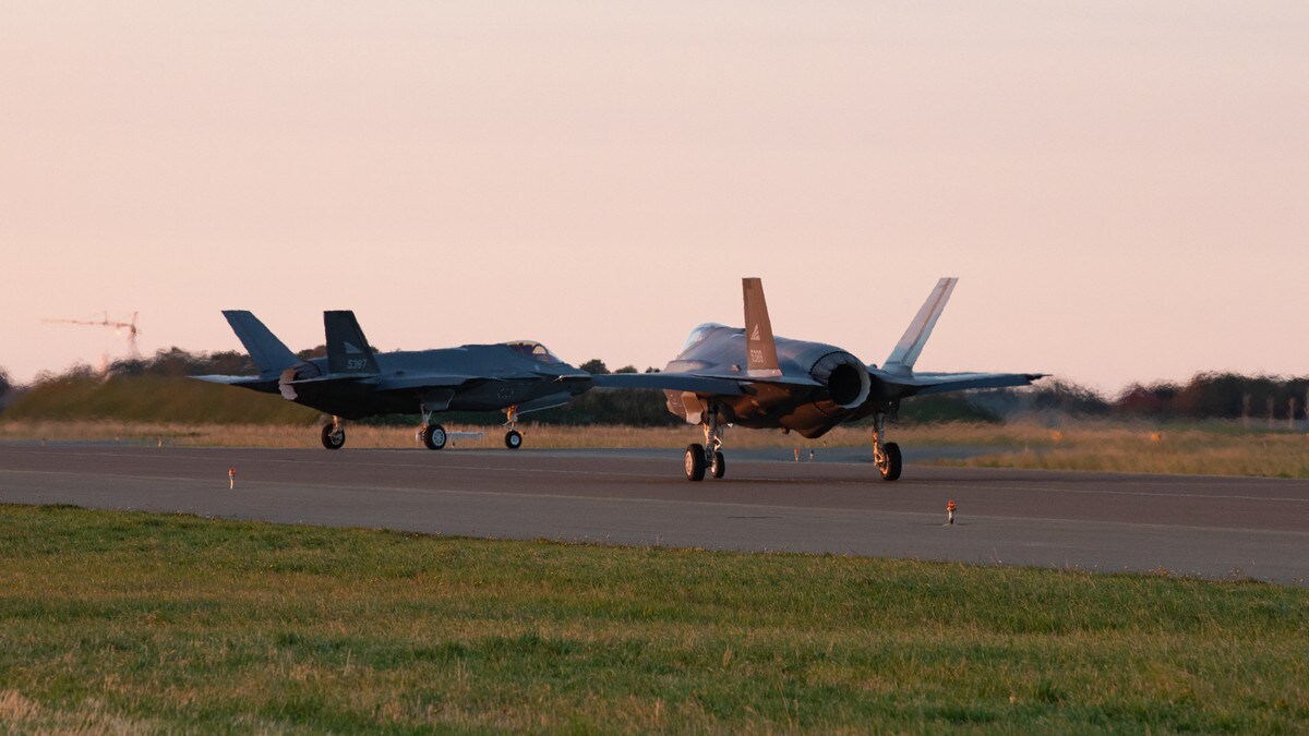 Tre nye F-35 til Norge