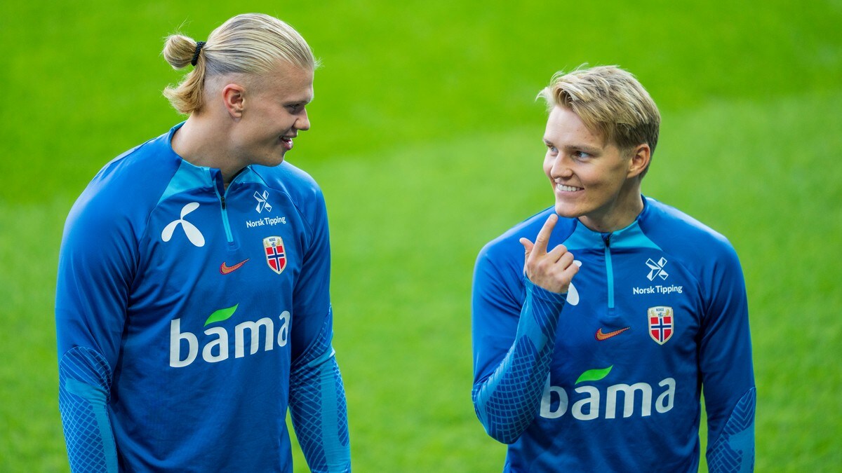 Ødegaard og Haaland nominert til månedens PL-spiller