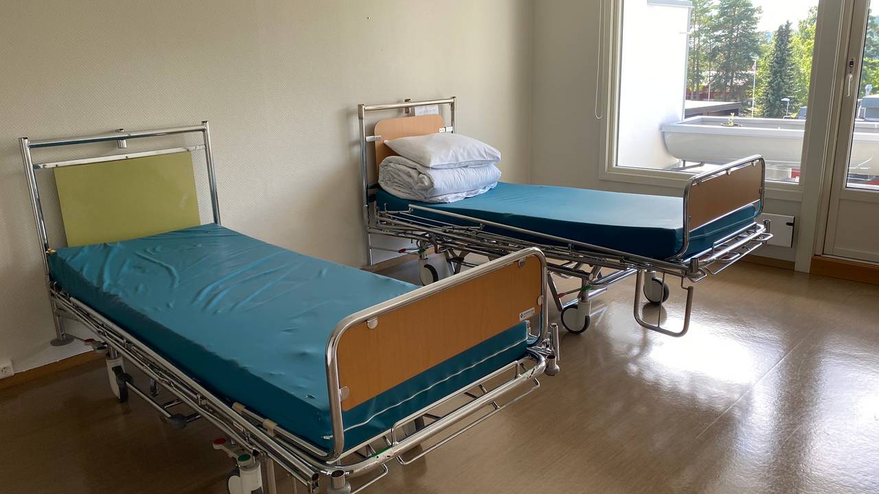 Tre sykehussenger utlånt til Vestli isolasjonsenhet.