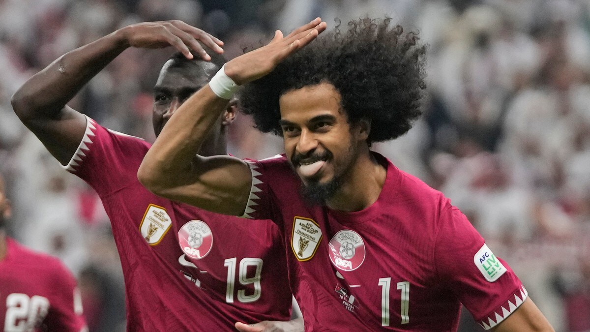 Hattrick i VAR-straffer ga Qatar finaleseier i asiamesterskapet