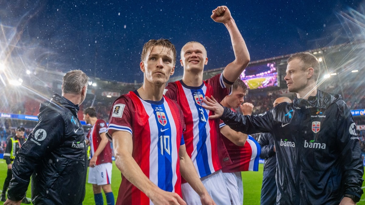 Haaland nominert til Gullballen – Ødegaard vraket