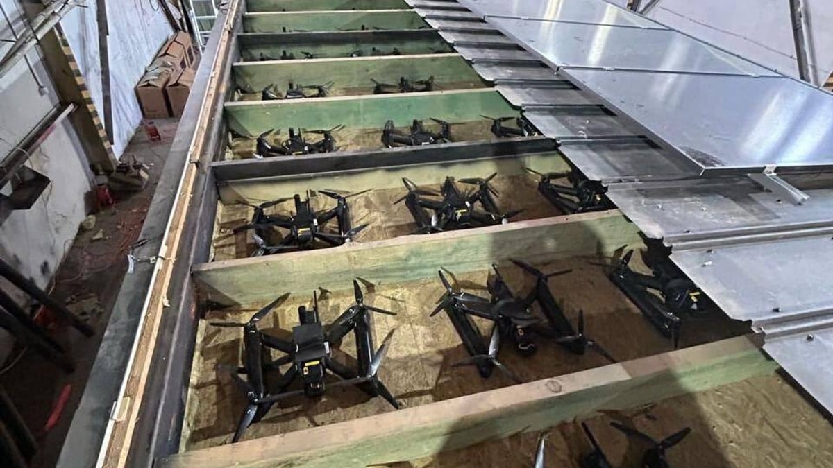 Ukraina brukte falske hus i droneangrep mot russiske flybaser