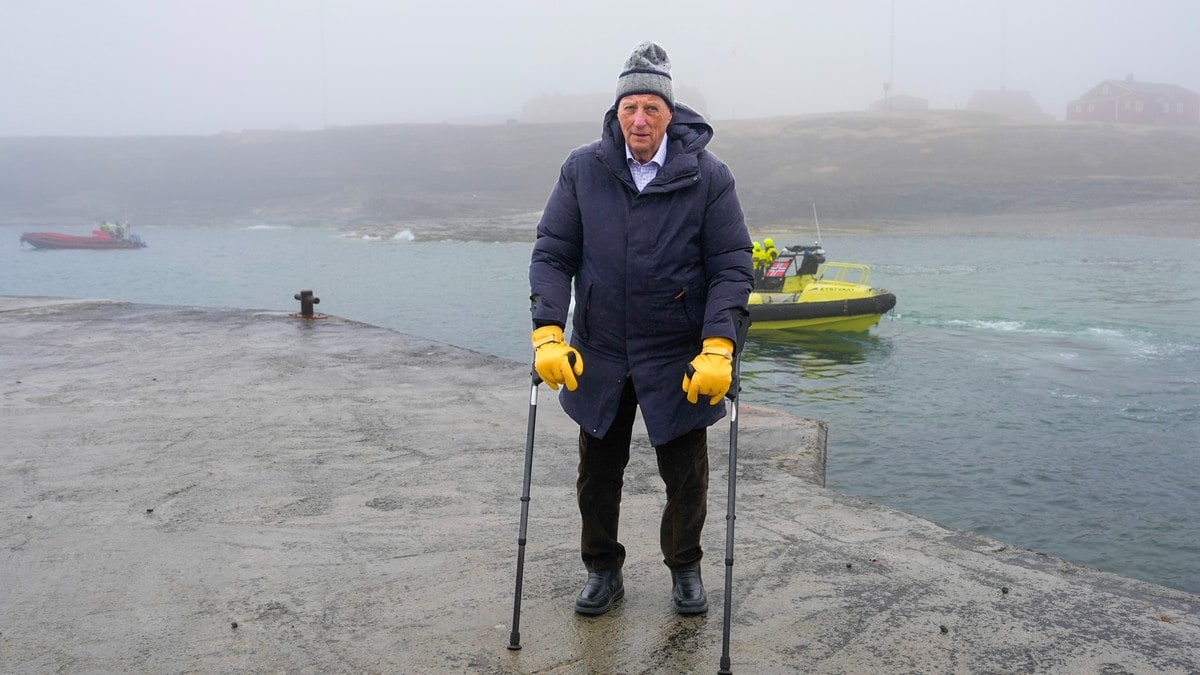 Kong Haralds besøk på Bjørnøya: Symbolsk markering av norsk suverenitet