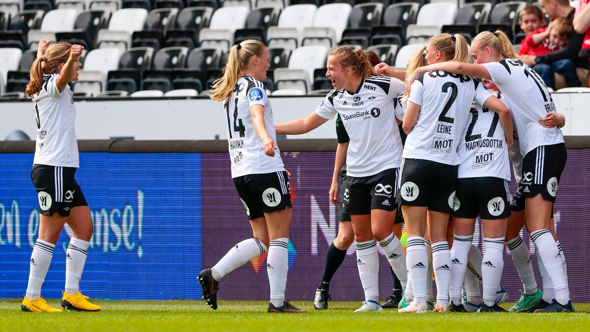 Rosenborg knuste Røa – Stabæk tapte poeng i sluttspillskampen
