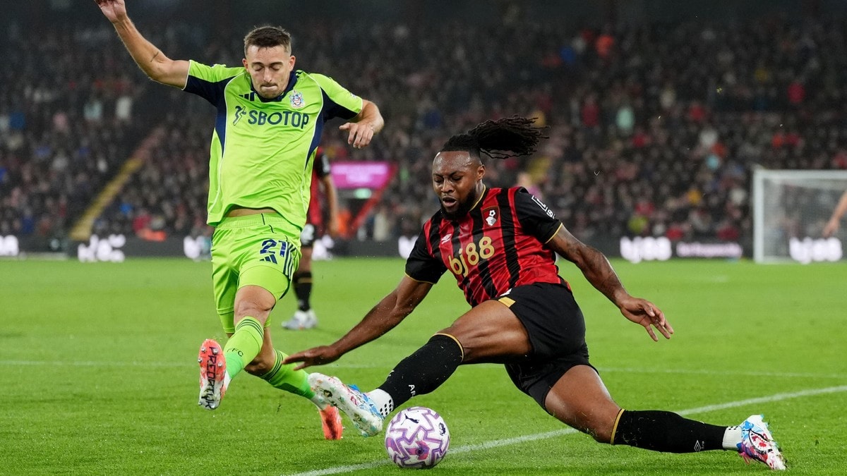 Semenyo-frekkis og Kluvert-suser sendte Bournemouth til 2.-plass i Premier League