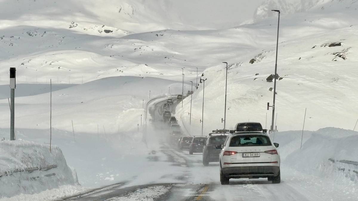E134 Haukelifjell er åpen for normal ferdsel