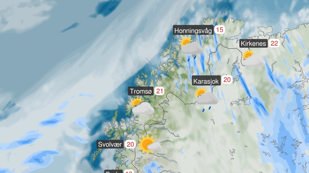 Meteorologene: Best å være Nord-Norge de neste dagene
