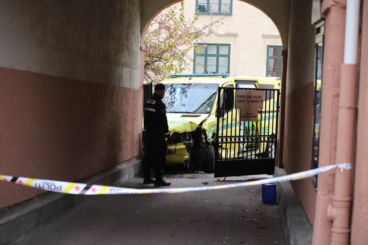 Ambulanse kapret på Torshov i Oslo