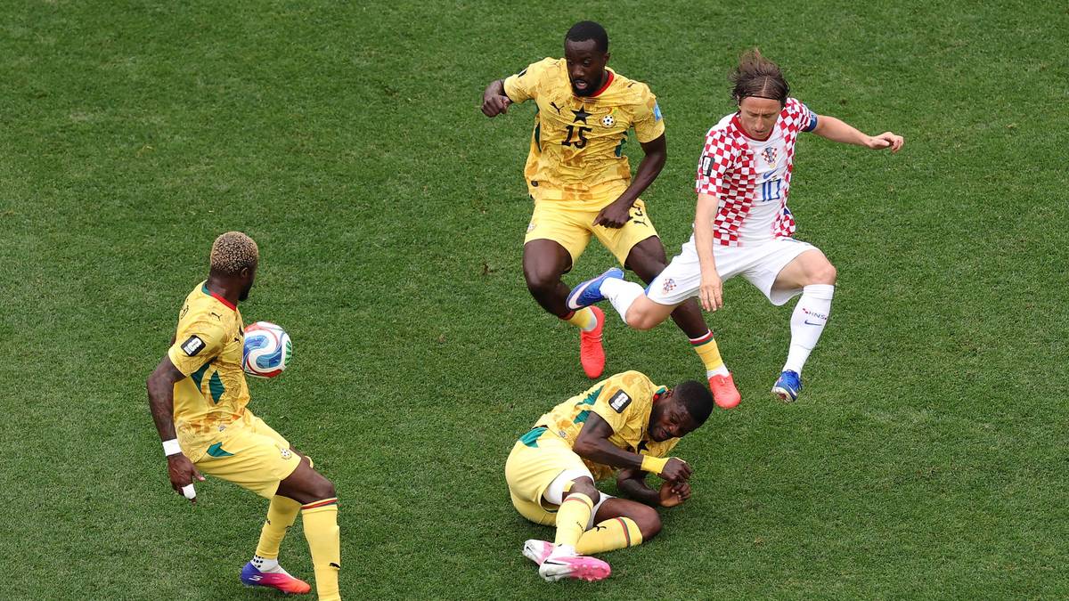 Kroatia ble gruppetoer etter seier mot Ghana – begge videre til sluttspill