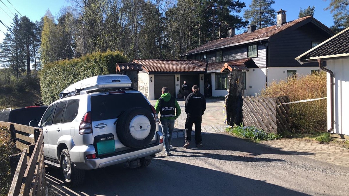 Sperrer av større område rundt Hagen-boligen i Lørenskog