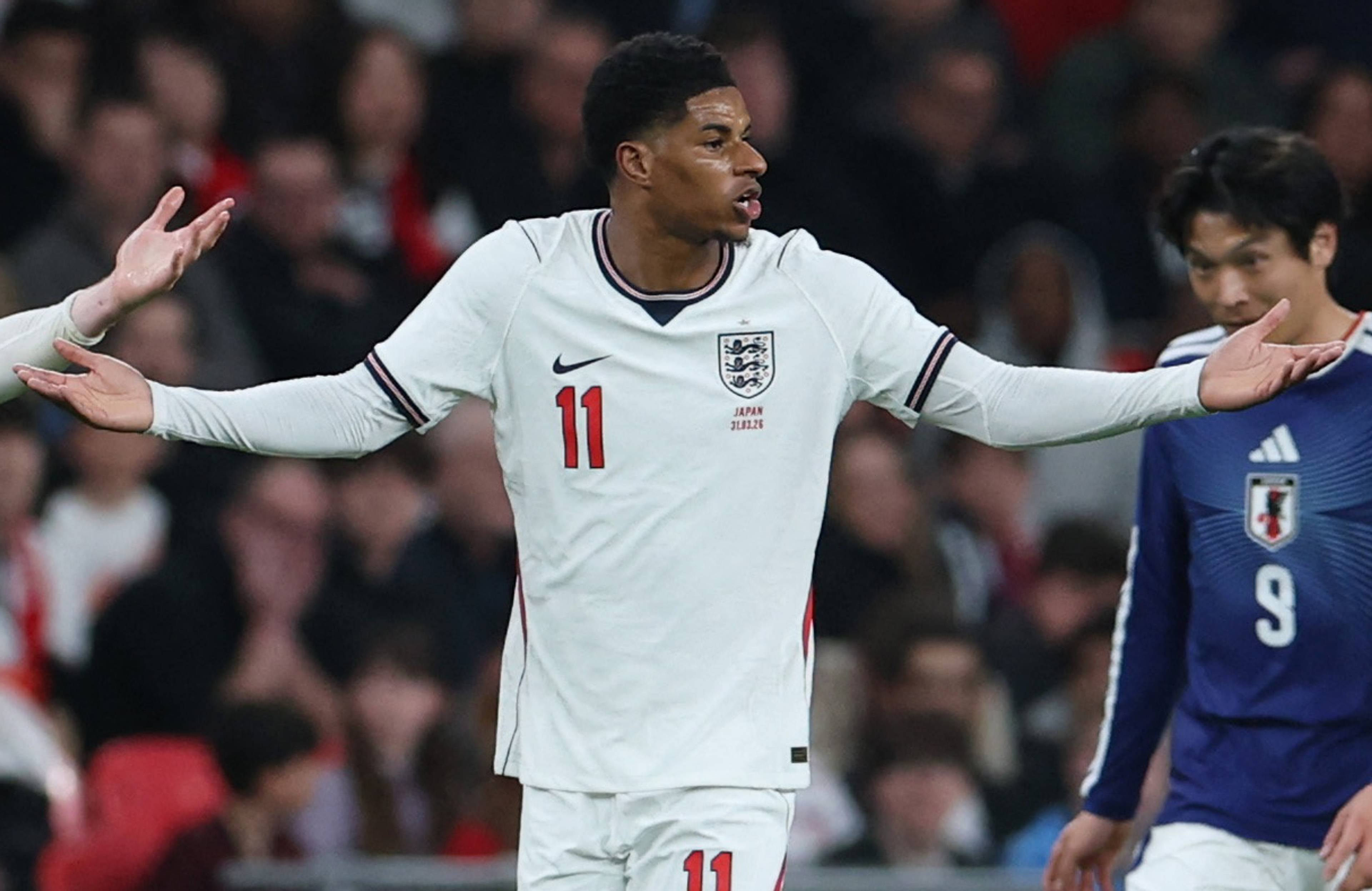 Marcus Rashford og Elliot Anderson