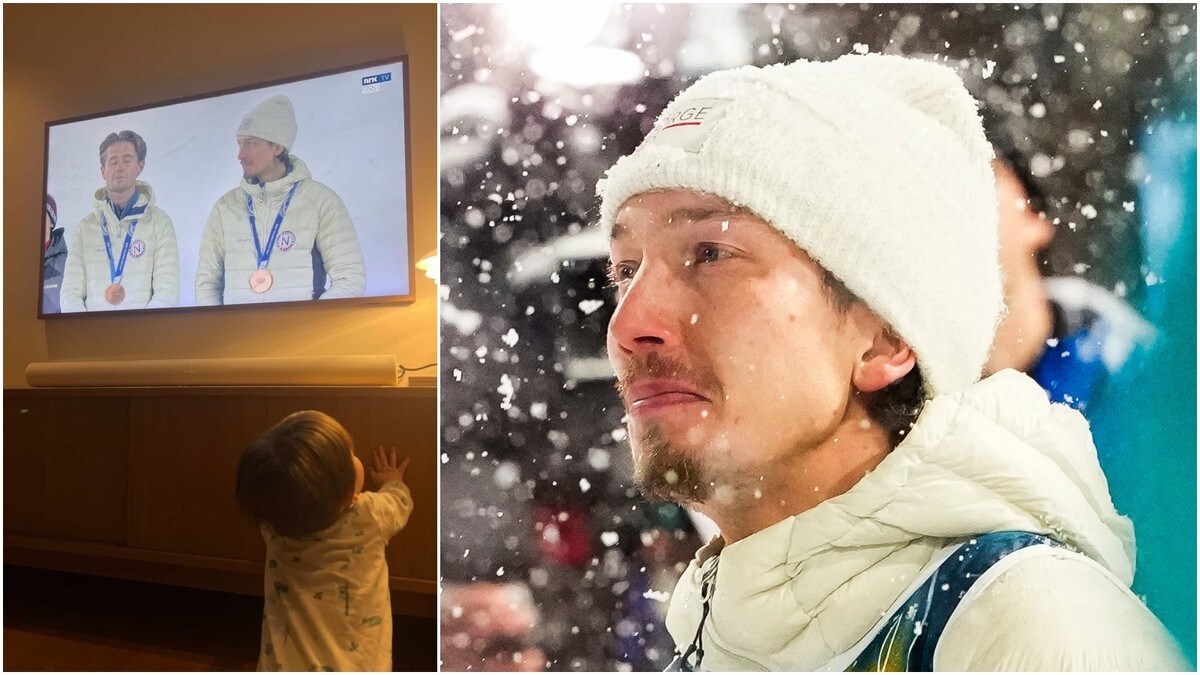 Forlovedens hyllest etter OL-bragden: – Forstår ikke hvordan han står oppreist