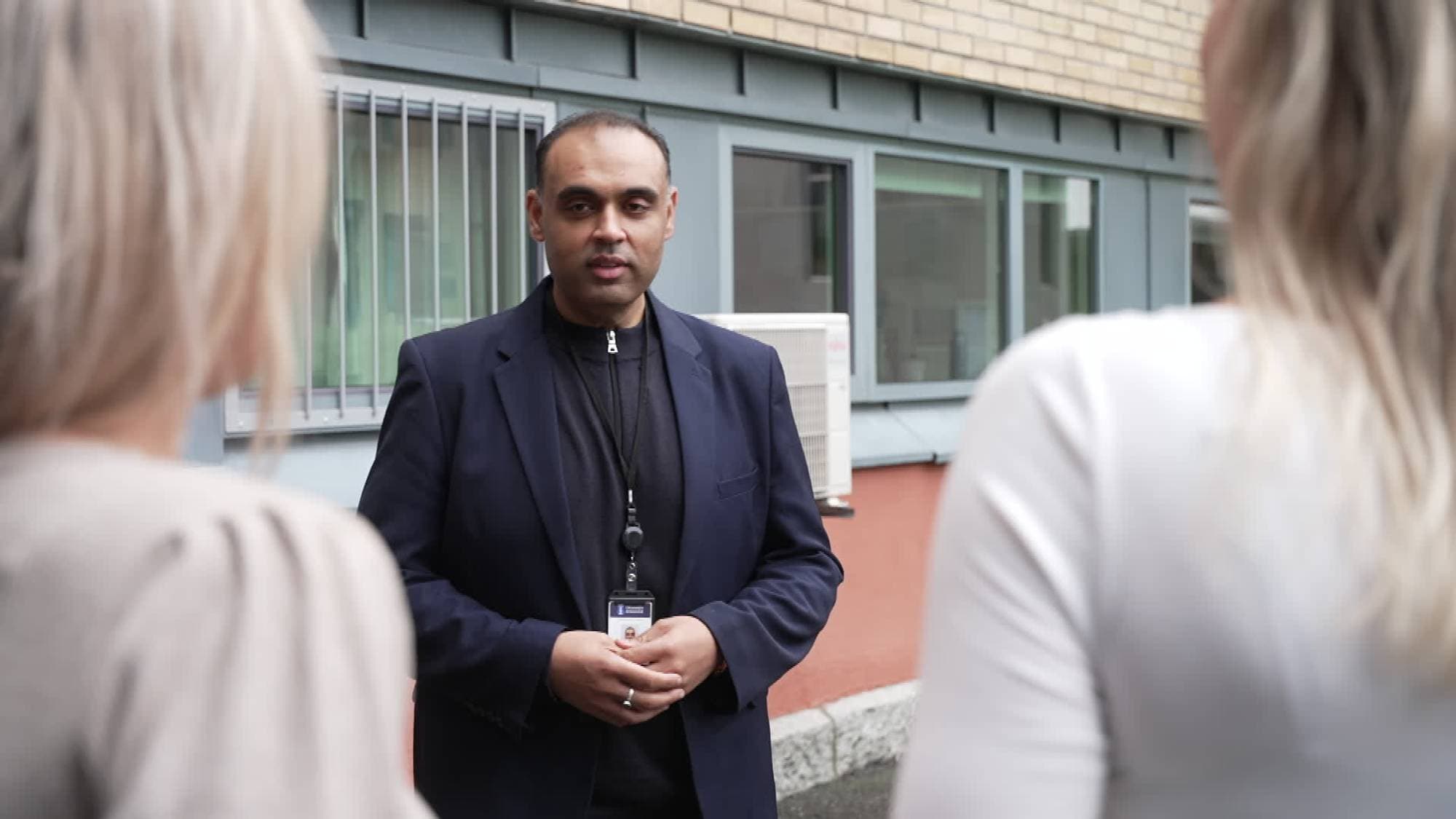 Sudhir Sharma er kommunalsjef hjemmetjenester og institusjon i Drammen kommune.