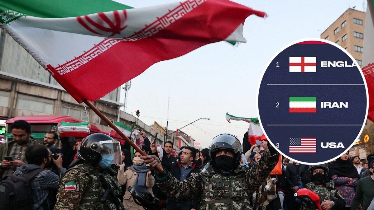 USAs landslag redigerte Irans flagg: – Regimet kommer ikke til å like det