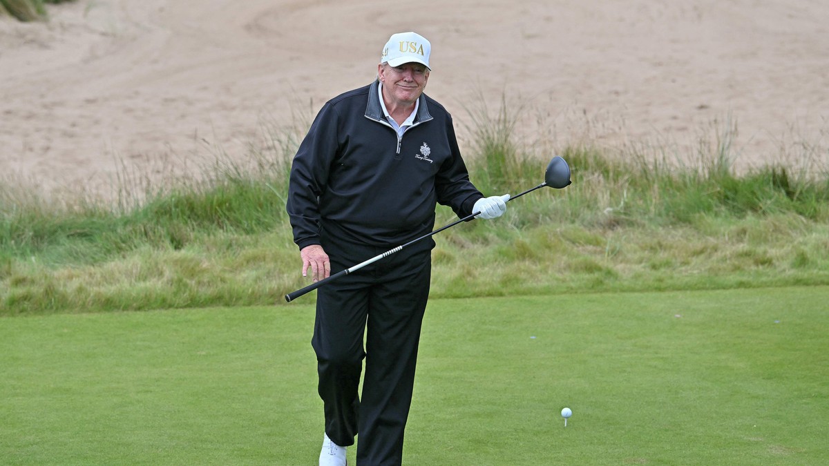 Trump varsler Ryder Cup-besøk