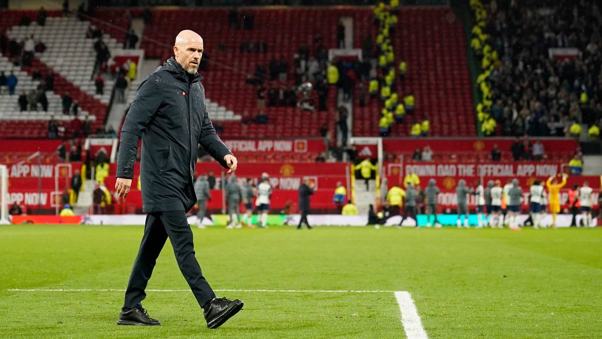 Ten Hag om en mulig sparking: – Jeg tenker ikke på det