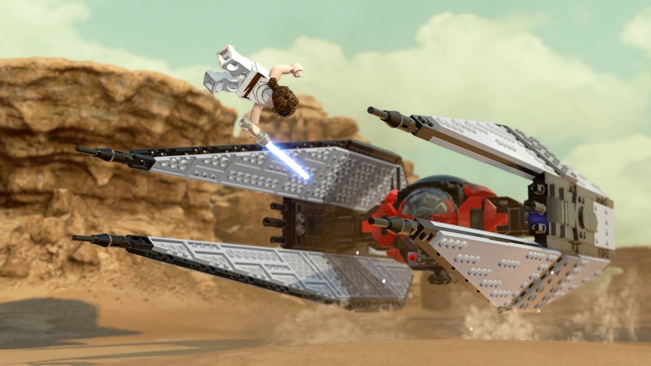 Scene fra spillet Lego Star Wars - The Skywalker Saga