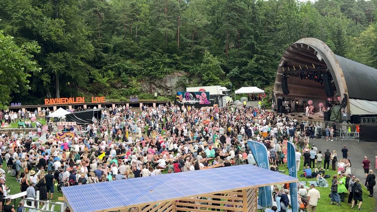 Festival har tatt grep mot varmen