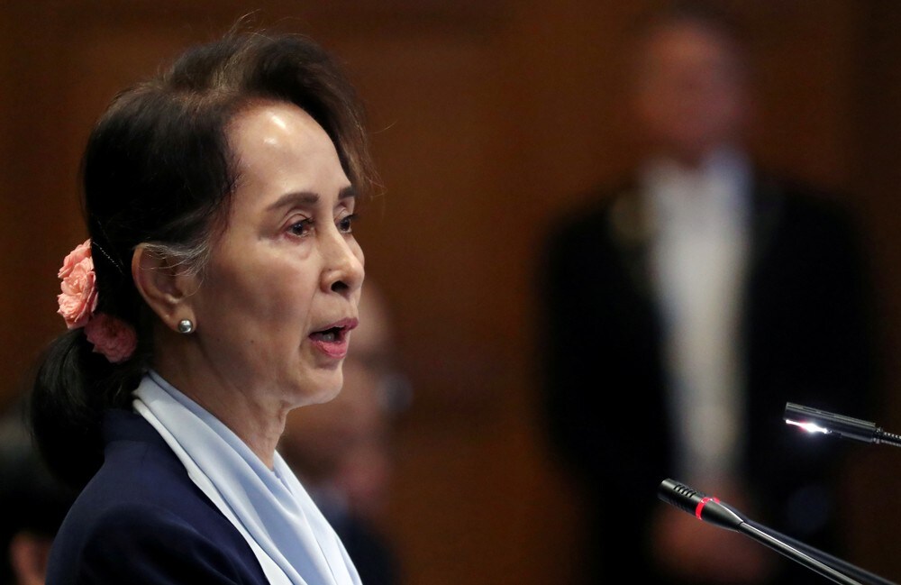 Suu Kyi forsvarte militæret og advarer FN
