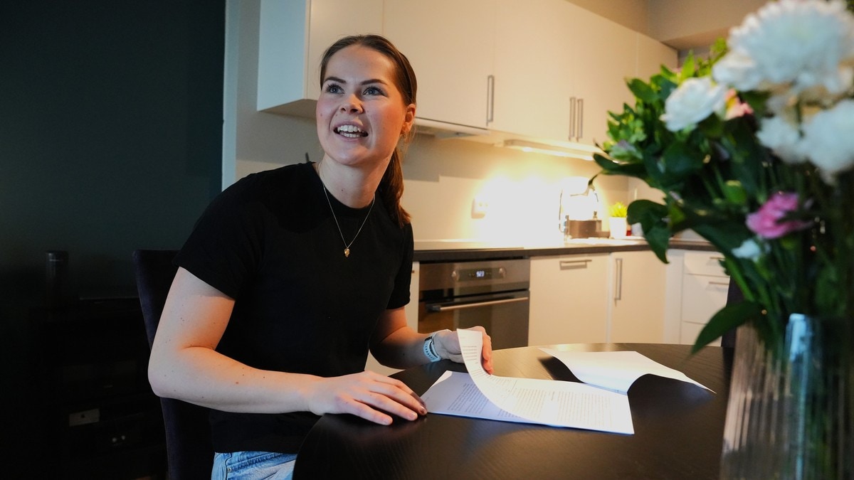 Malene (26) sletta «dårlege» økter på treningsappen