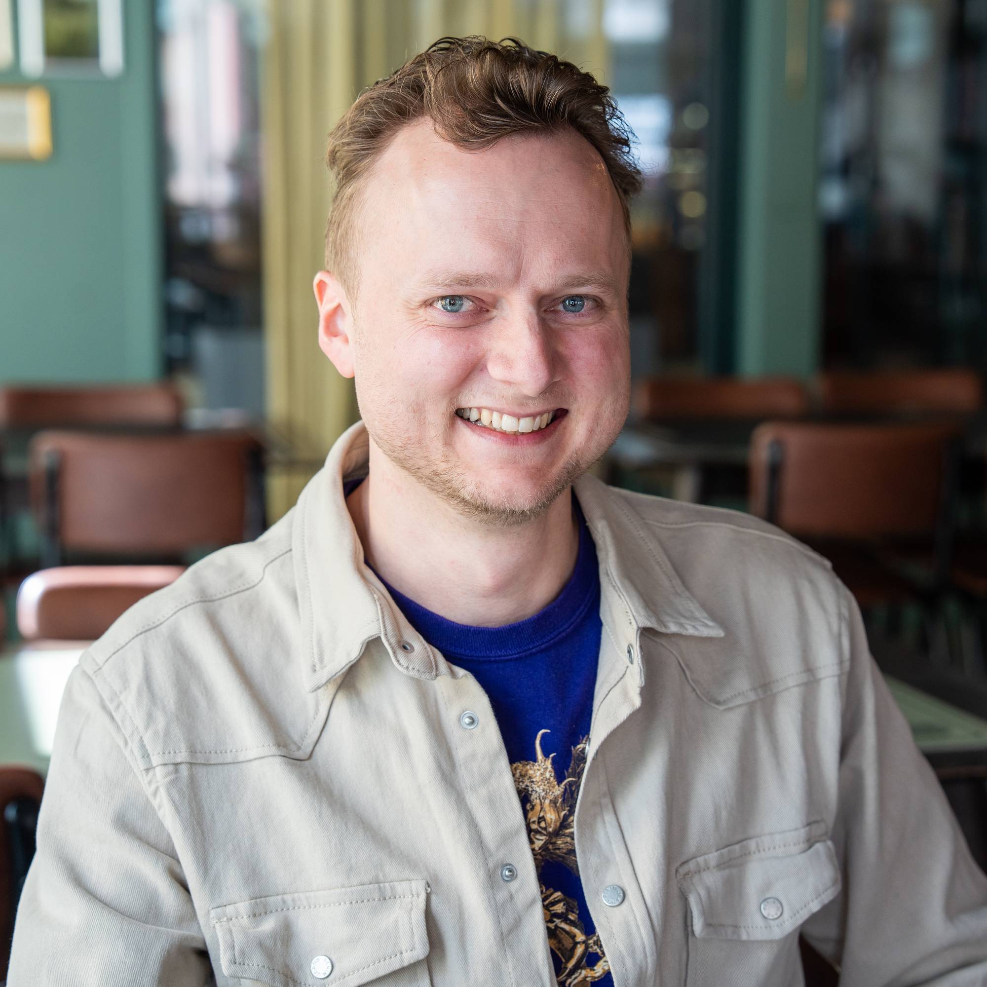 Lars Fotland smiler til kamera
