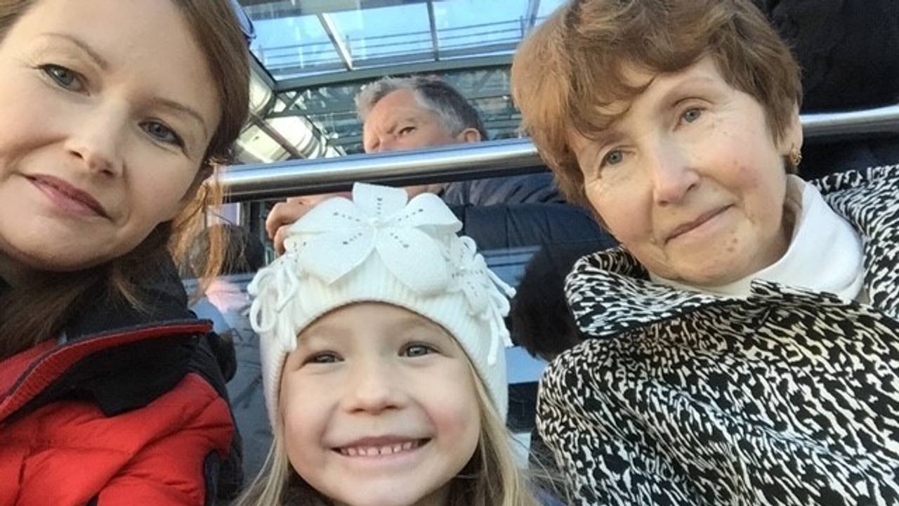 Svetlana og familien i Moskva før korona