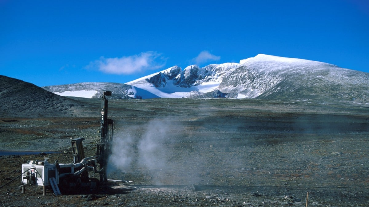 Dovrefjell tiner fra innsiden