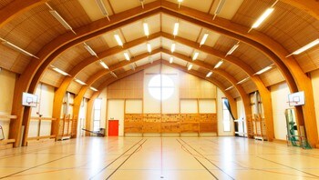  the gymnasium in Skien prison 