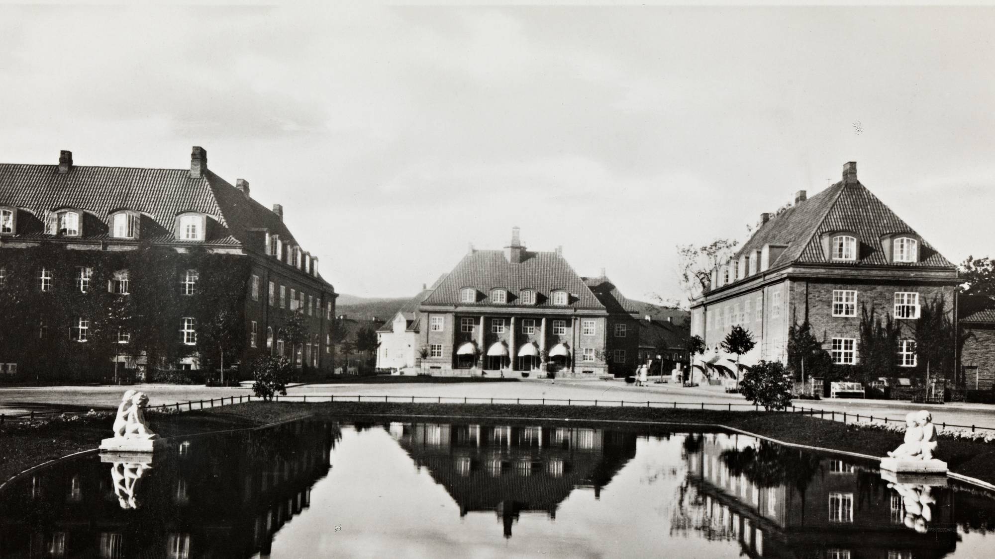 Ullevål hageby i Oslo rundt 1925