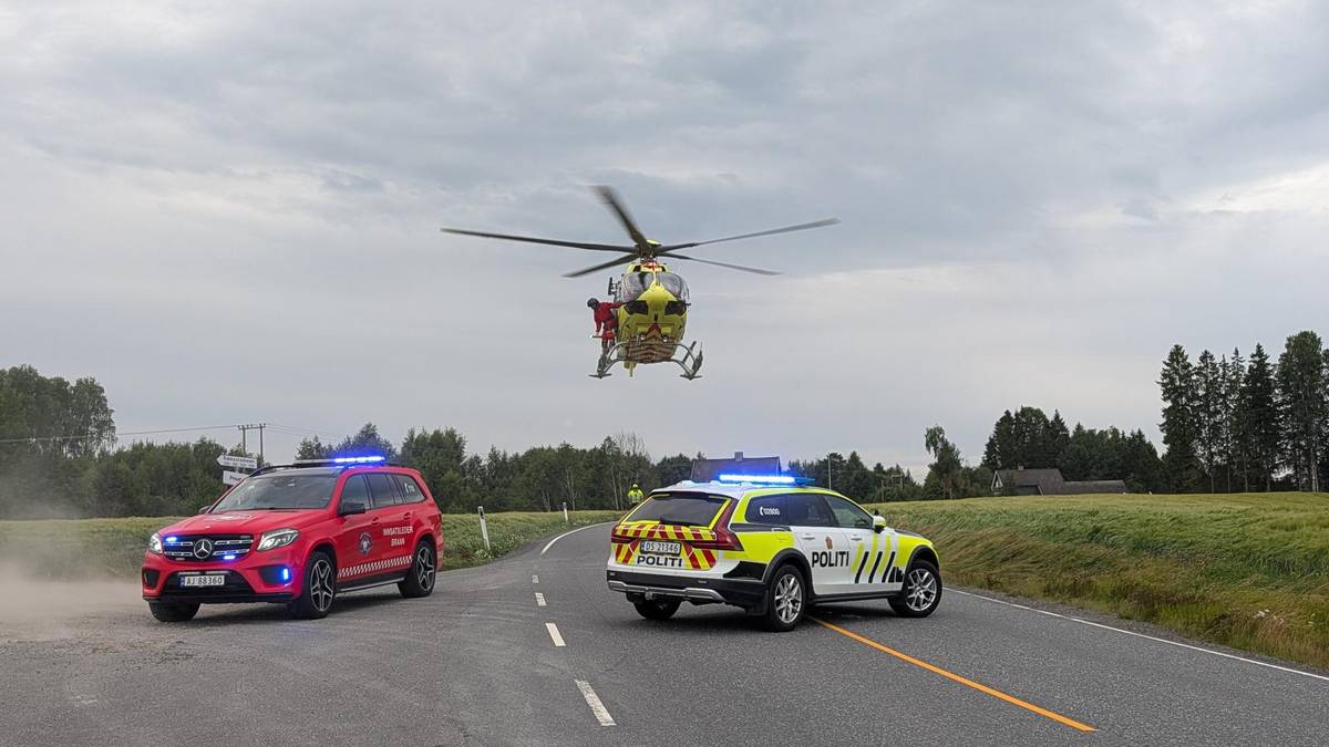 Alvorlig MC-ulykke i Indre Østfold