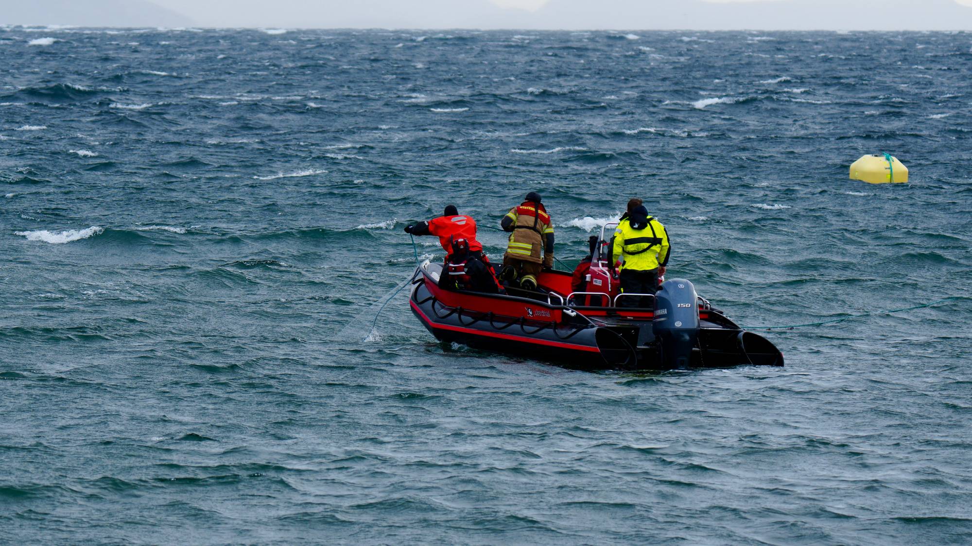 Vannsccoter-ulykke ved Mørkvedbukta i Bodø, en savnet