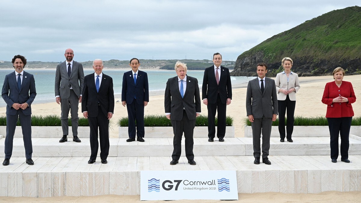 G7-landene enige om infrastrukturplan for å rivalisere Kina