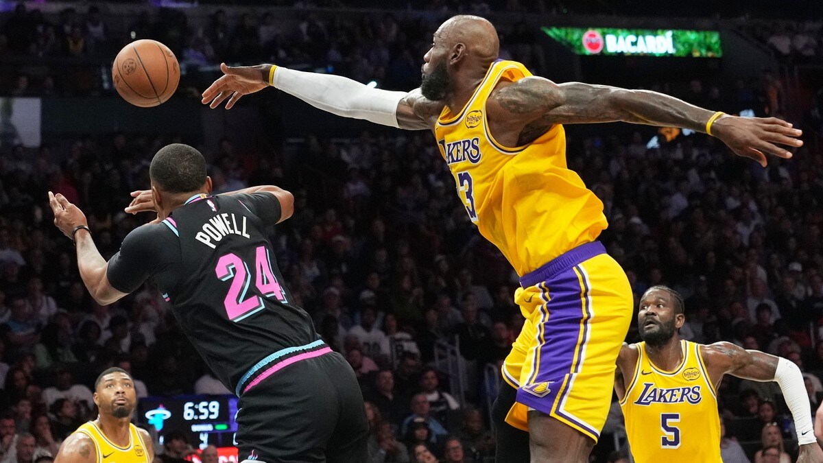 Basketkjempen LeBron tangerte ny NBA-rekord