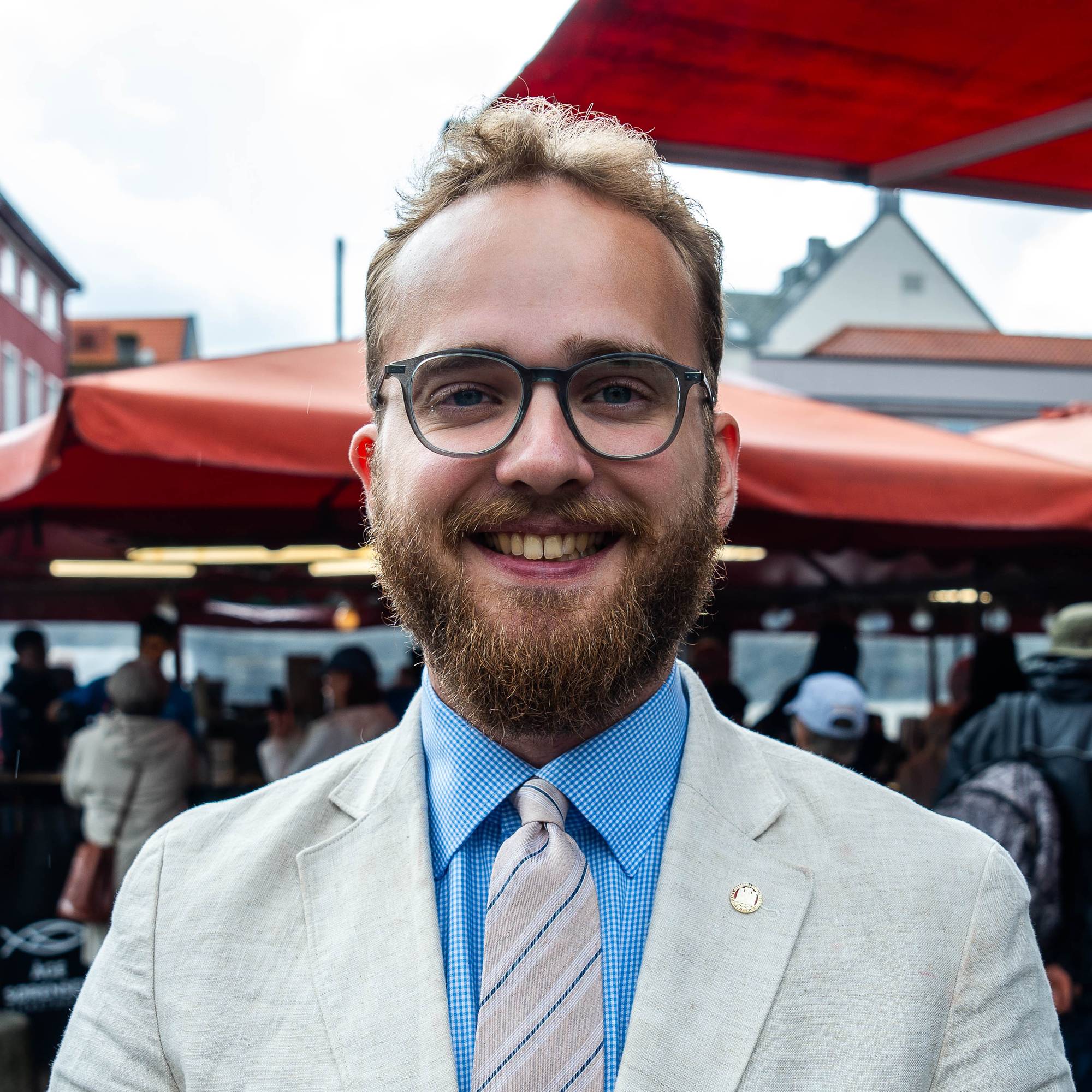 Portrett av næringsbyråd i Bergen, Reidar Digranes (Sp)